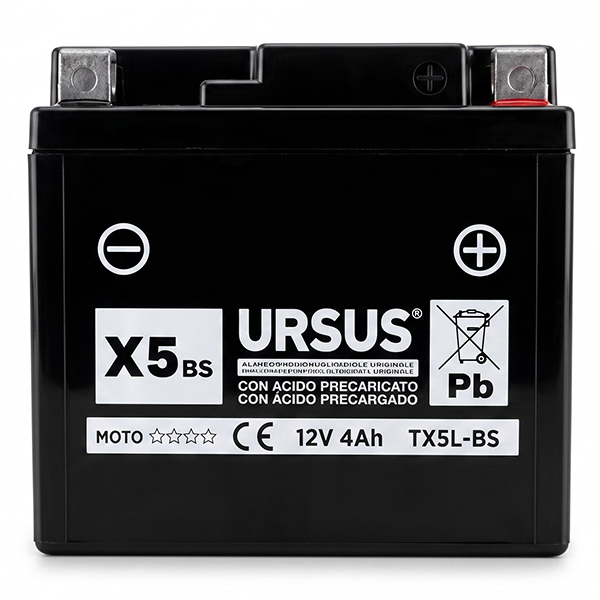 Ursus Batteria Moto YTX5L BS 12V 4AH - URSUS